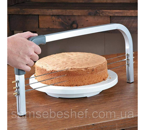 Професійна кондитерська струна для бісквіта 50 см Cake Slicer