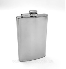 Фляга під гравіювання GA Династія, 10 oz, сатинове полірування, 10210