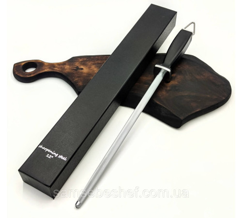 Мусат із алмазним покриттям 30 см Blade Master 12" - кращий вибір для точної та якісної заточки ножів у вашому домі! Доступний у lumi-shop.com.ua за найкращою ціною.