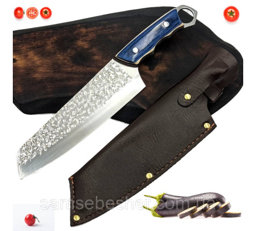 Японський кухарський ніж Кірітсуке 195 мм із чохлом на пояс Kiritsuke