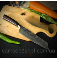 Японський ніж Кірітсуке Kiritsuke 18 см Damascus Style