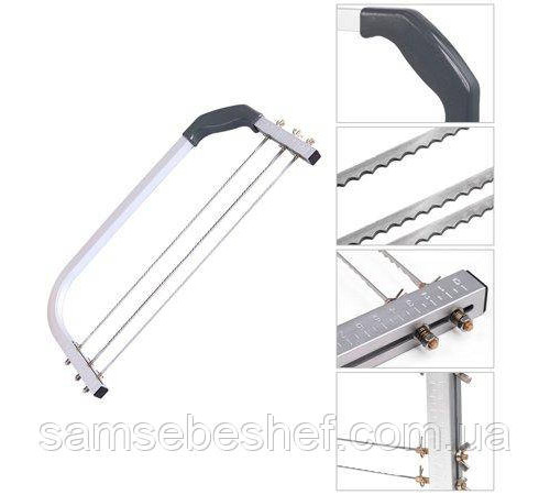 Професійна кондитерська струна для бісквіта 50 см Cake Slicer