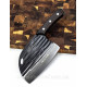 Купити кований сербський шеф-ніж 17.5 см Serbian Cleaver Midnight на Lumi Shop