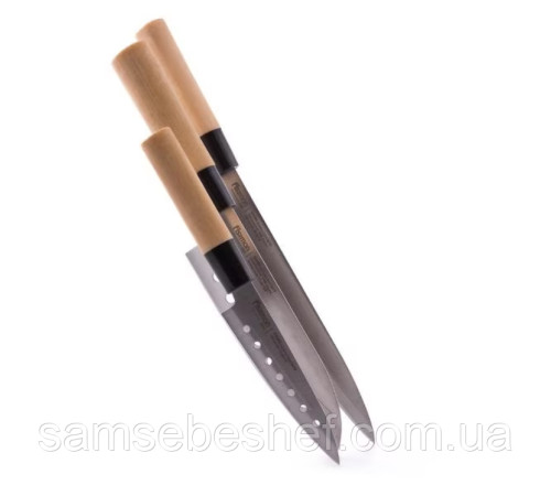 Набір ножів Fissman Katana 2680 3 штуки
