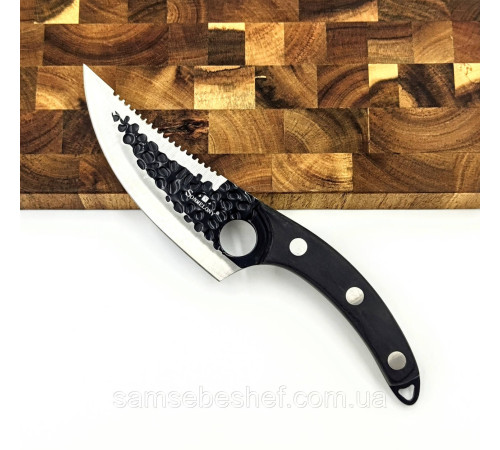 Обвалювальний ніж 15 см Sonmelony Satori Crazy Black