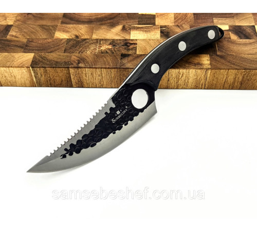 Обвалювальний ніж 15 см Sonmelony Satori Crazy Black
