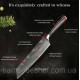 Японський ніж Кірітсуке Kiritsuke 18 см Damascus Style — купити в Lumi-Shop