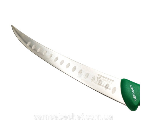 Ніж обвалочний 230 мм Ringen K 1/2 Flex Green Granton - якісний і зручний інструмент для готування.